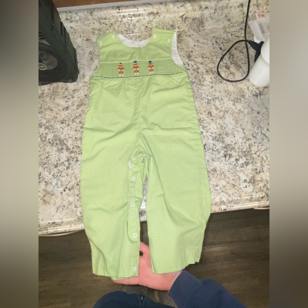 Kids 2T Smock&Dot one piece